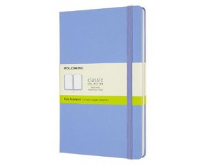 Блокнот Moleskine Classic Large A5 120 листов без линовки голубой на сшивке (130x210 мм)